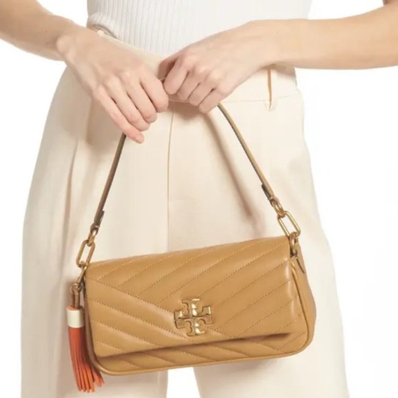 🎀NeW! Tory Burch Kira Small Tassel Flap Shoulder Bag - Picture 3 of 17